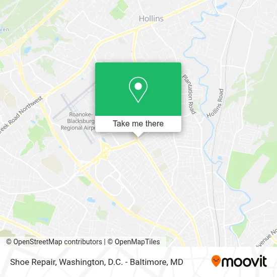 Shoe Repair map