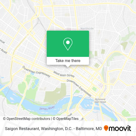 Saigon Restaurant map