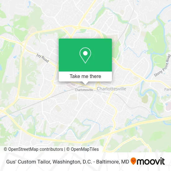Gus' Custom Tailor map