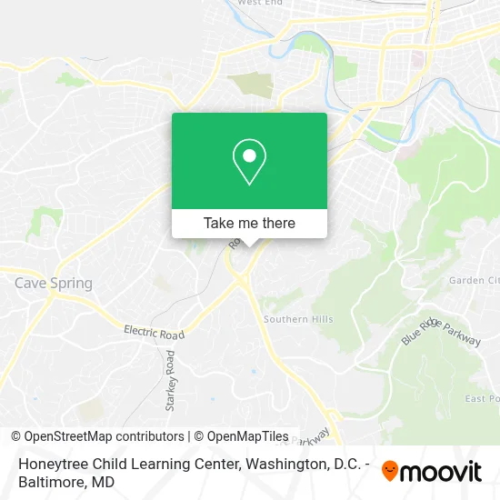 Honeytree Child Learning Center map