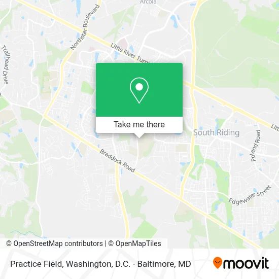 Practice Field map
