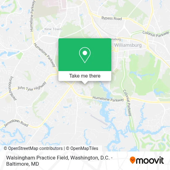 Walsingham Practice Field map