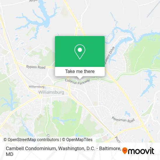 Cambell Condominium map