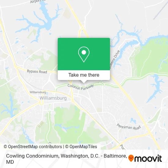 Cowling Condominium map