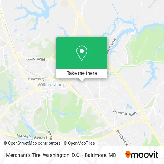 Merchant's Tire map