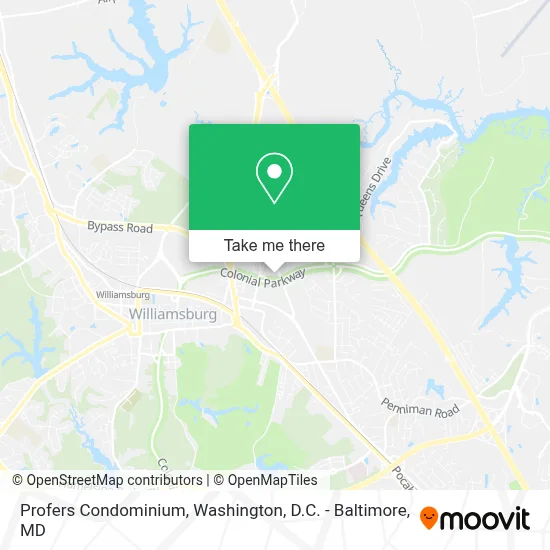 Profers Condominium map