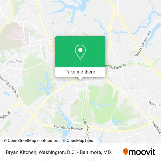 Bryan Kitchen map