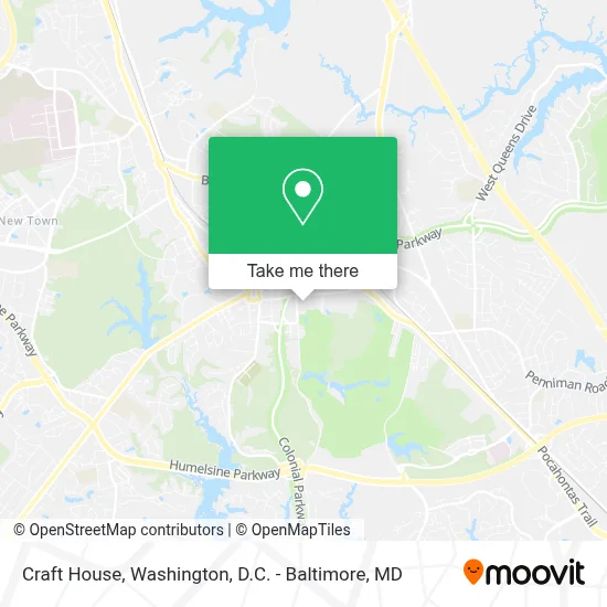 Craft House map