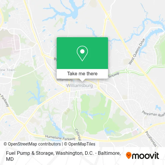 Fuel Pump & Storage map