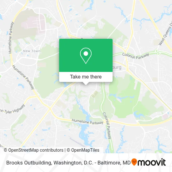 Brooks Outbuilding map
