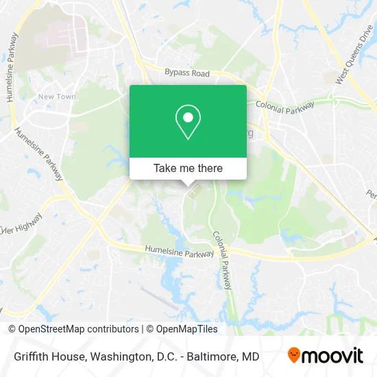 Griffith House map