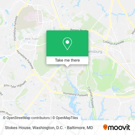 Stokes House map