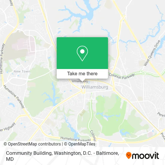 Community Building map