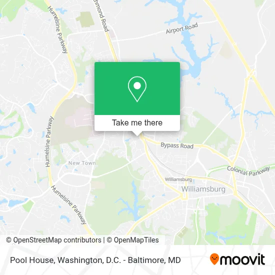 Pool House map
