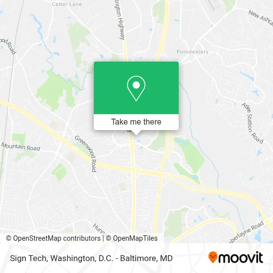 Sign Tech map