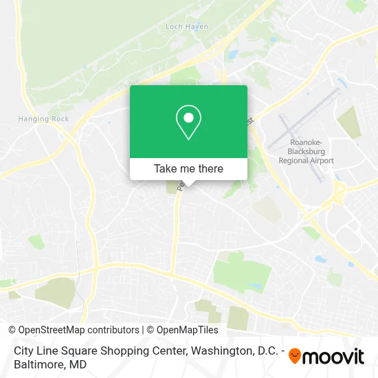City Line Square Shopping Center map