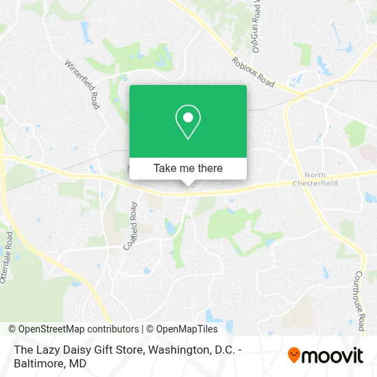 The Lazy Daisy Gift Store map