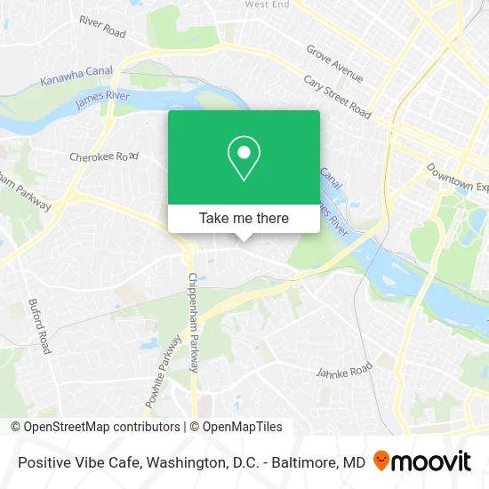 Positive Vibe Cafe map