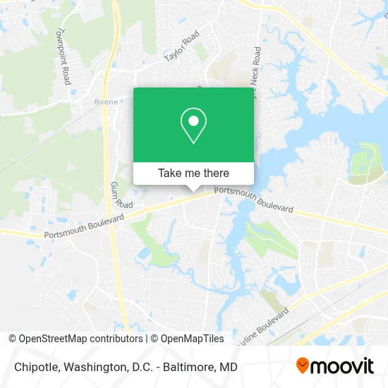 Chipotle map