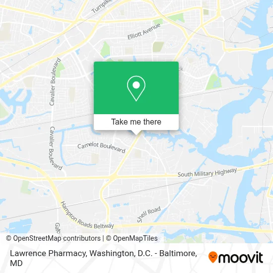 Lawrence Pharmacy map