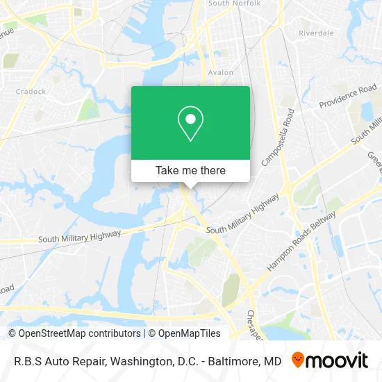 R.B.S Auto Repair map