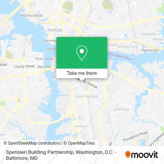Spensieri Building Partnership map