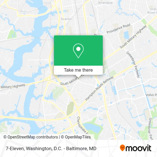 7-Eleven map