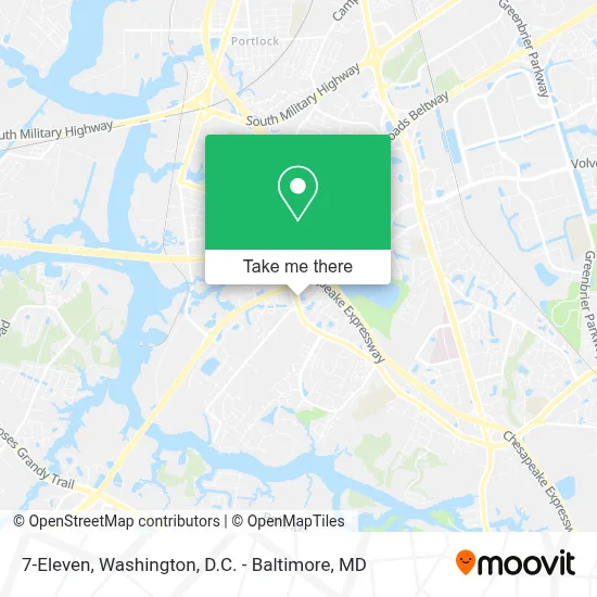 7-Eleven map