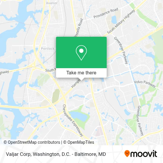 Valjar Corp map