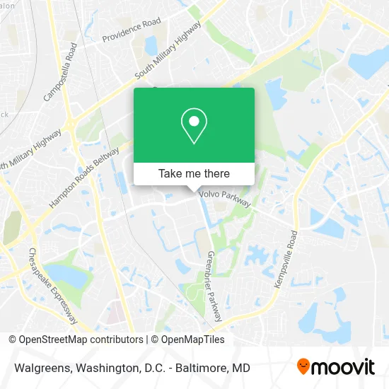 Walgreens map
