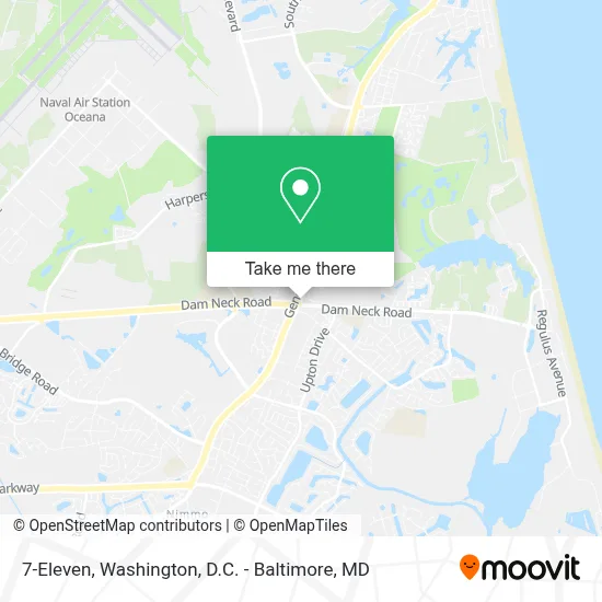 7-Eleven map