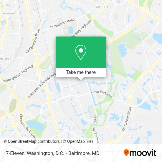 7-Eleven map