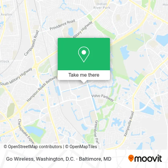 Go Wireless map