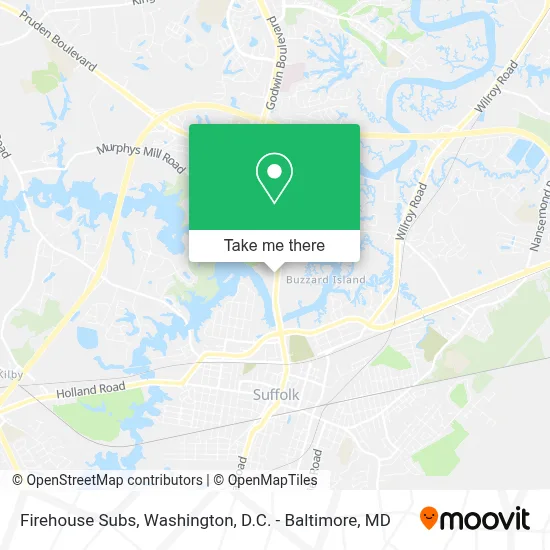 Firehouse Subs map
