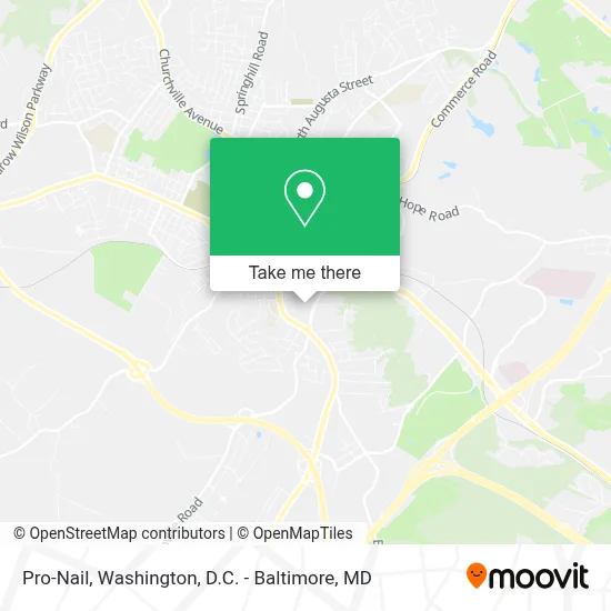 Pro-Nail map