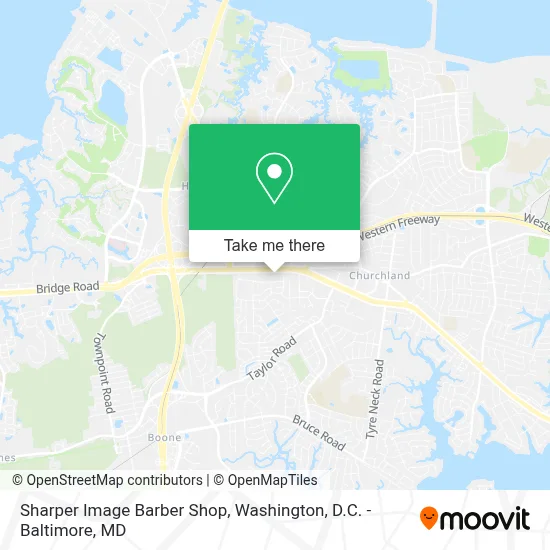 Sharper Image Barber Shop map