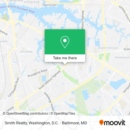 Smith Realty map