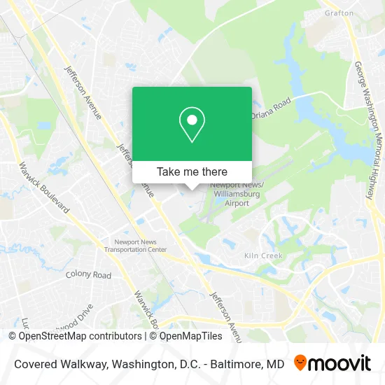 Covered Walkway map