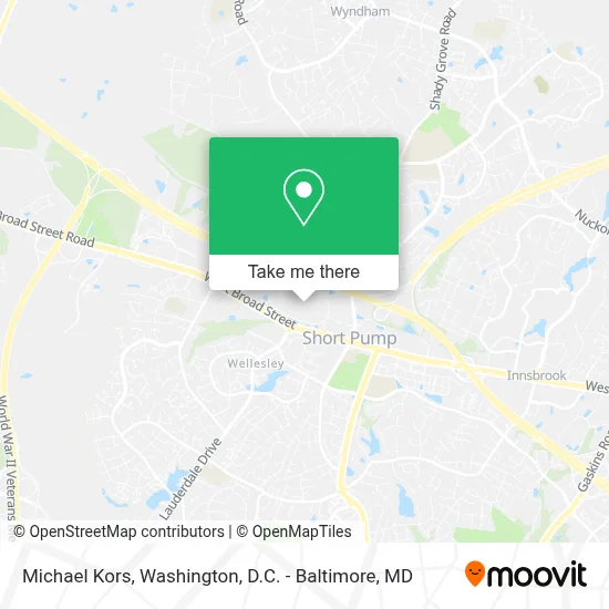 Michael Kors map