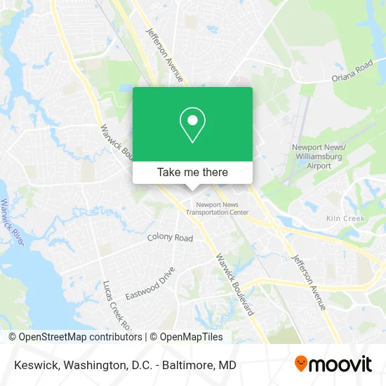 Keswick map