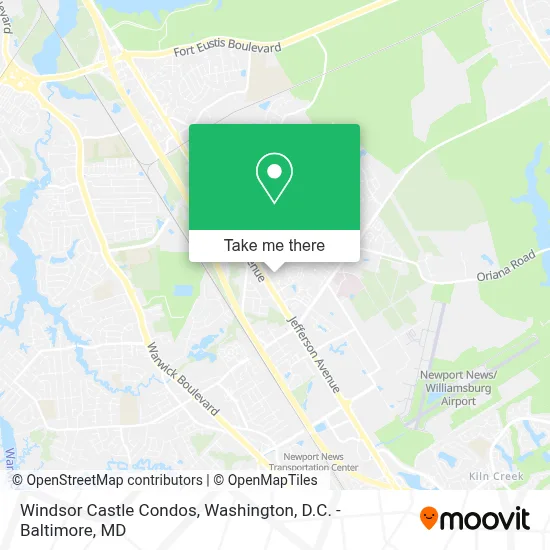 Windsor Castle Condos map
