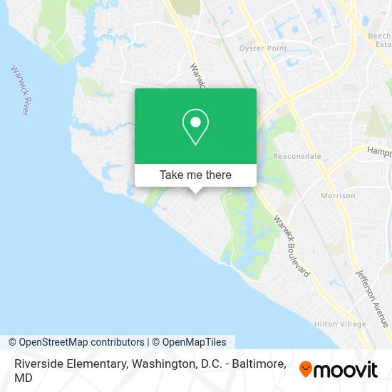 Riverside Elementary map