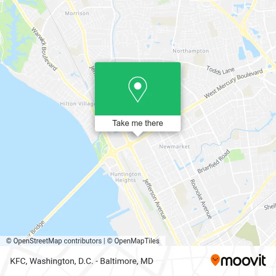 Kfc map