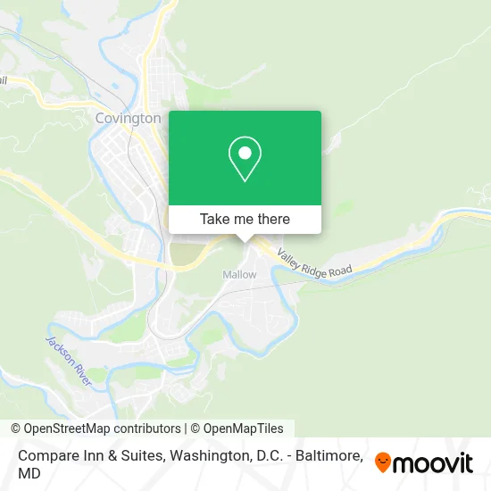 Compare Inn & Suites map