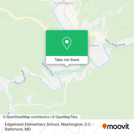 Edgemont Elementary School map
