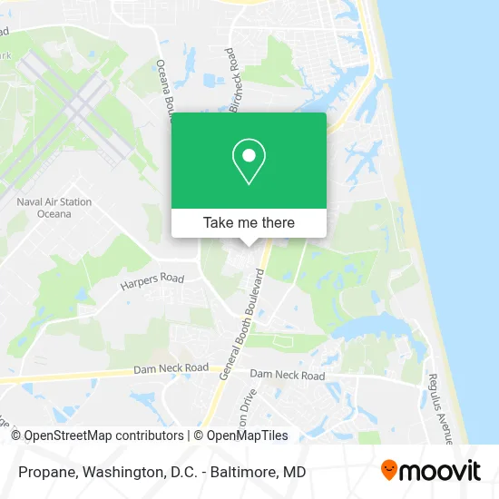Propane map