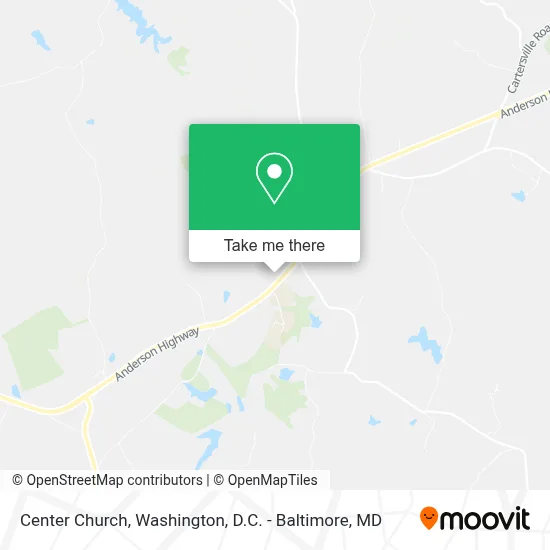 Center Church map