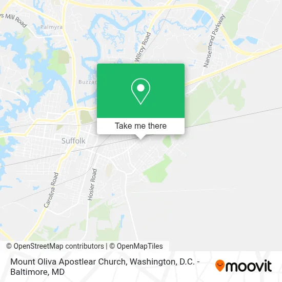Mount Oliva Apostlear Church map