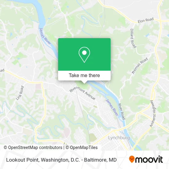 Lookout Point map