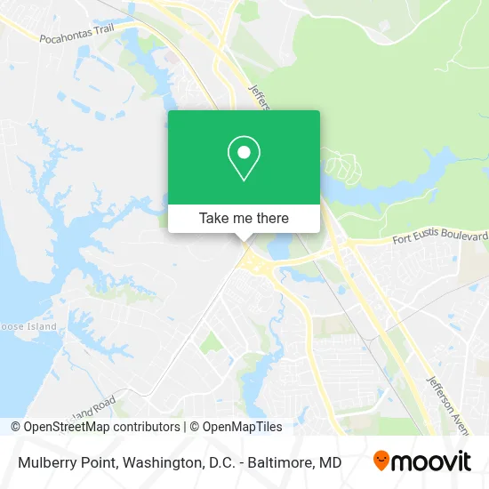 Mulberry Point map